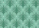 Simple palm fans in green