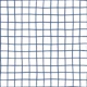 Hand drawn grid in navy blue