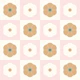 Geometric Flowers Pattern
