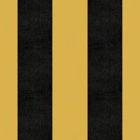 Wide textured stripes - black and yellow tapet