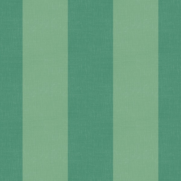 Wide textured stripes - green