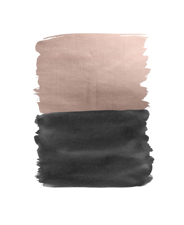 Rose Gold Abstract 1