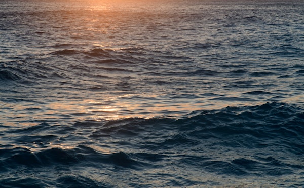 Caribbean Ocean at Sunset 1