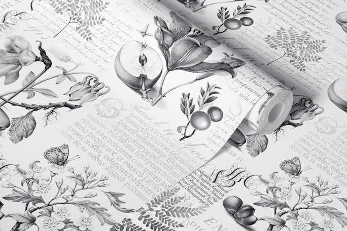 Botanical Treasures Joris Hoefnagelwallpaper roll
