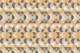 Retro Geometric Pattern Beige