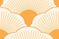 Sunset, tonal orange, concrete texture tapete