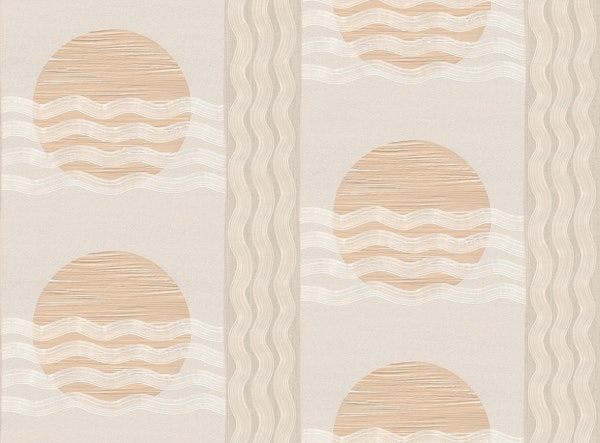 Sun and Sea Warm Minimalism Geo