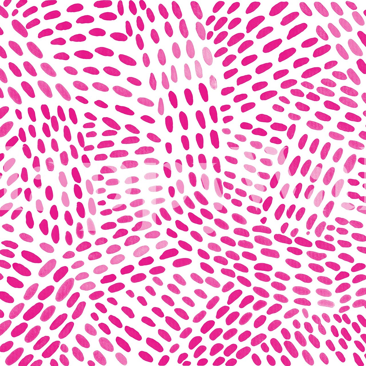 Watercolor dotted lines pattern in shades of pink wallpaper