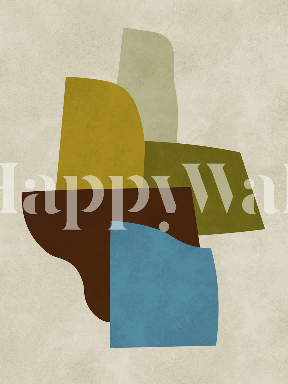 Modern and contemporary tapetdesign i et rum