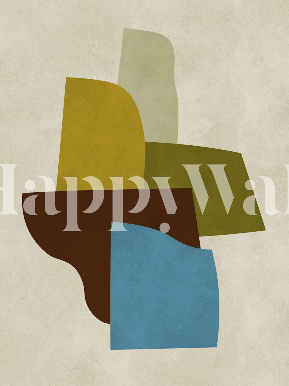 Modern and contemporary wallpaper design in a room