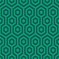 Diamond pattern design in green ταπετσαρία