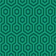 Diamond pattern design in green