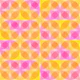 Party Geometric Shapes Pink Orange Yellow 1