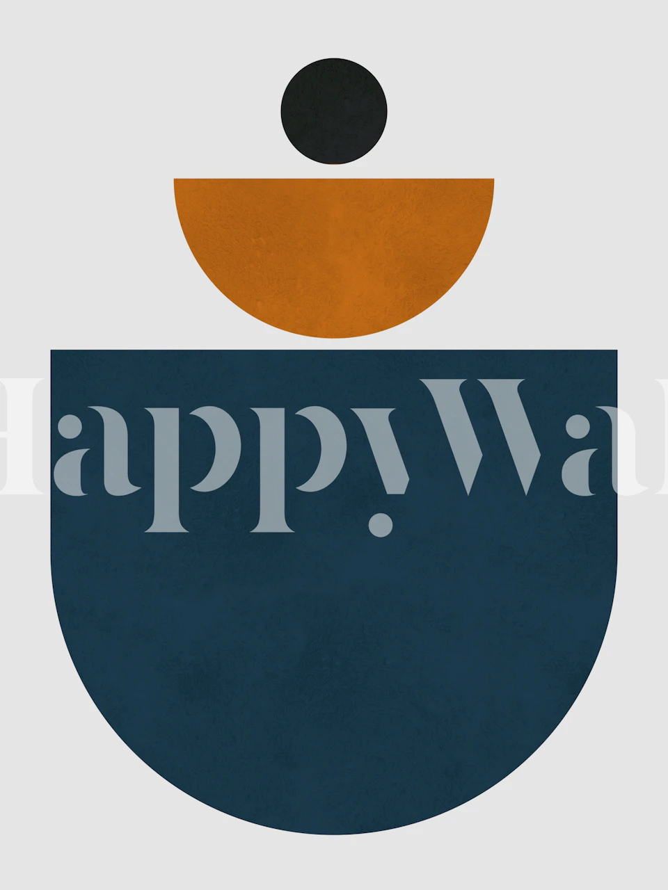 Tapeta Conceptual circles v moderní místnosti