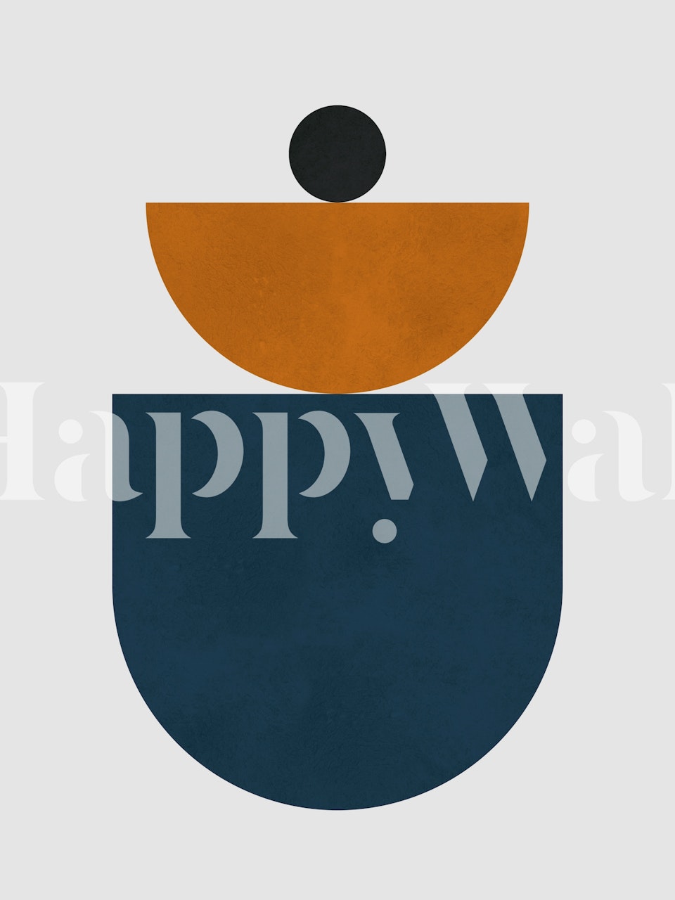 Ταπετσαρία Conceptual Circles 3 σε χώρο