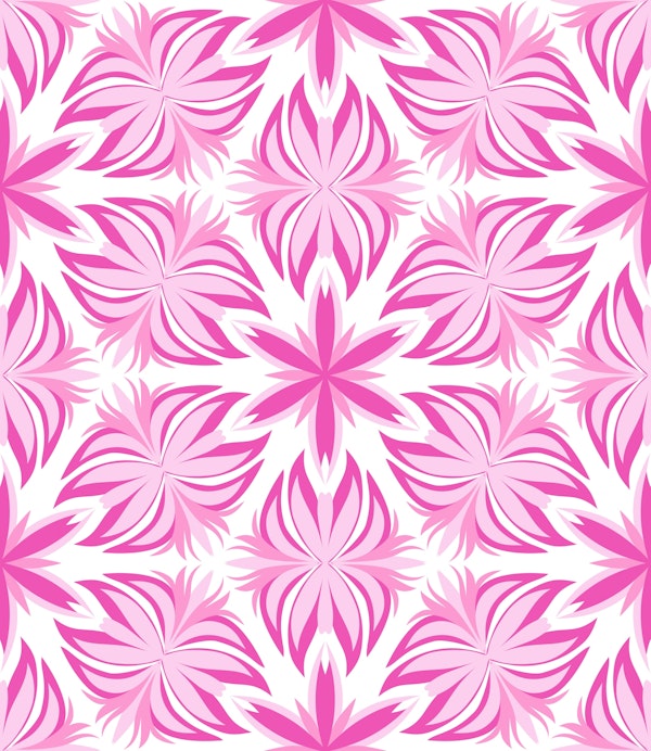 Magenta and pink kaleidoscope 2