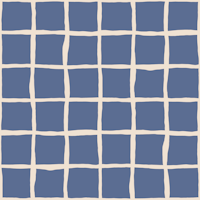 Checkers Grid Ocean Nautical Coastal Blue papiers peint