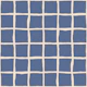Checkers Grid Ocean Nautical Coastal Blue