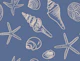 Seashells Ocean Nautical Coastal Blue
