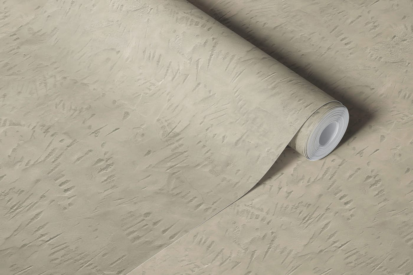 Warm Grey Cement wallpaper roll