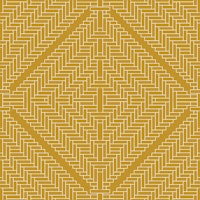 Rattan Tiles Gold papiers peint