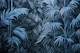 Mystic Jungle Tropical Escape Midnight Blue