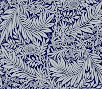 Victorian Larkspur pattern 7 papiers peint