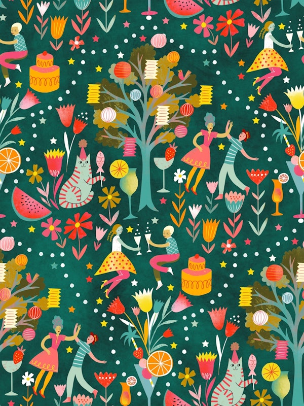 midnight summer garden party