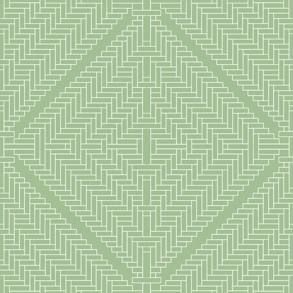 Rattan Tiles Sage Green