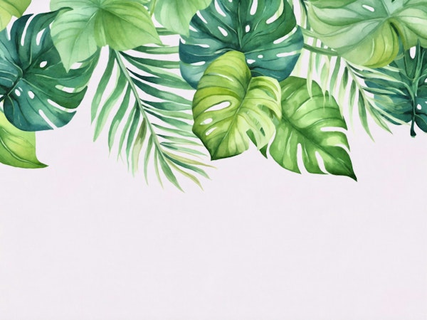 Leafy Tropics Symphony Lush Green