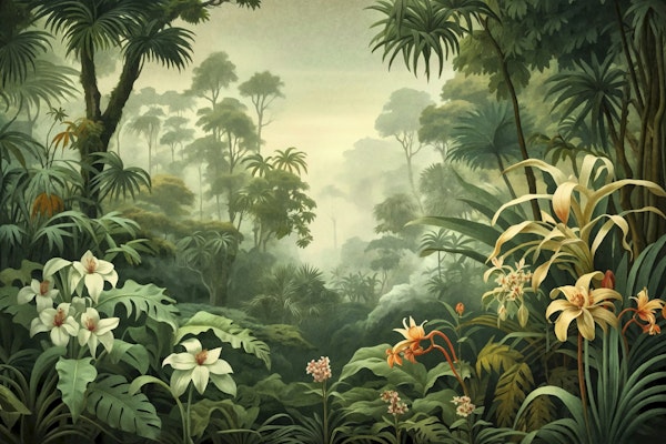 Tropical Rainforest Botanical Escape