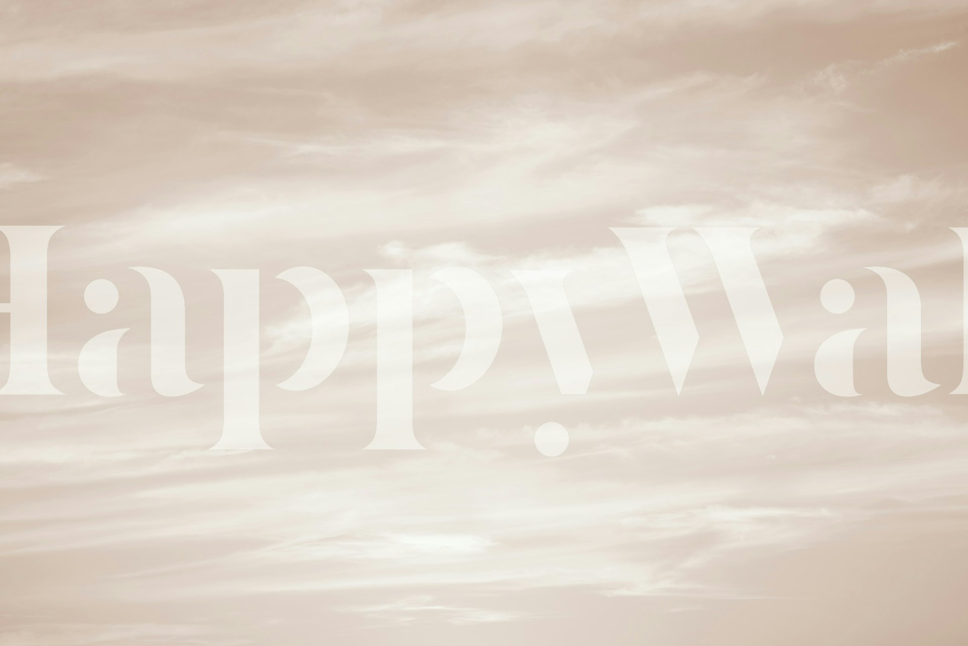 Ταπετσαρία Caribbean Sunset Sky σε ένα δωμάτιο