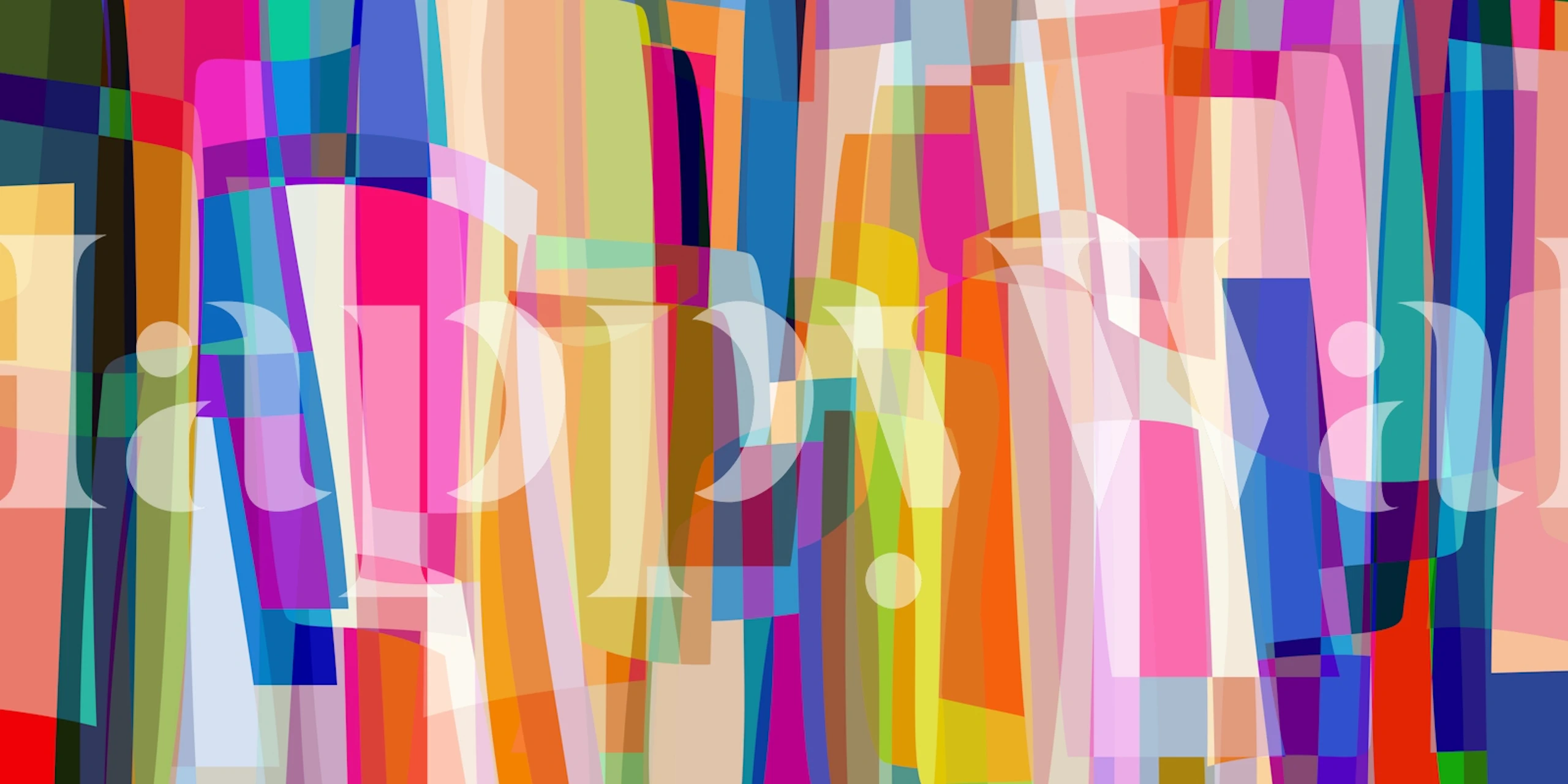 Färgglad abstrakt tapetdesign