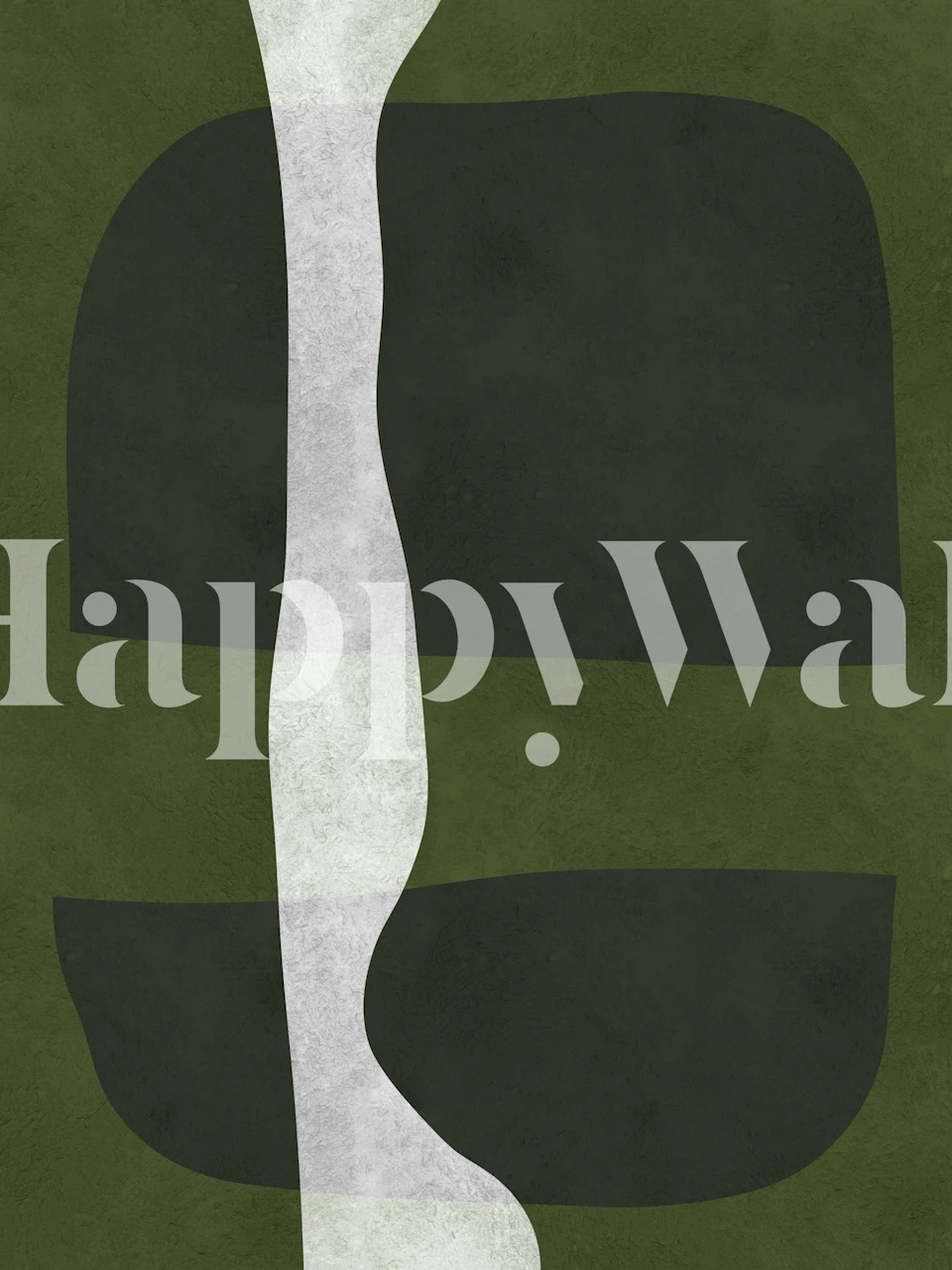 Geometric Modern Art 09 Veggmaleri med abstrakte mørke og lyse former