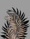 Palm Leaves with Glitter 1