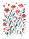 Forget me not flowers - vintage vibes