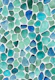 Ocean Vibe Sea Glass Watercolor Blue