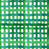 Watercolor green grid wallpaper