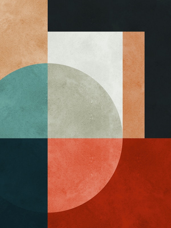 Modern art with circles 1