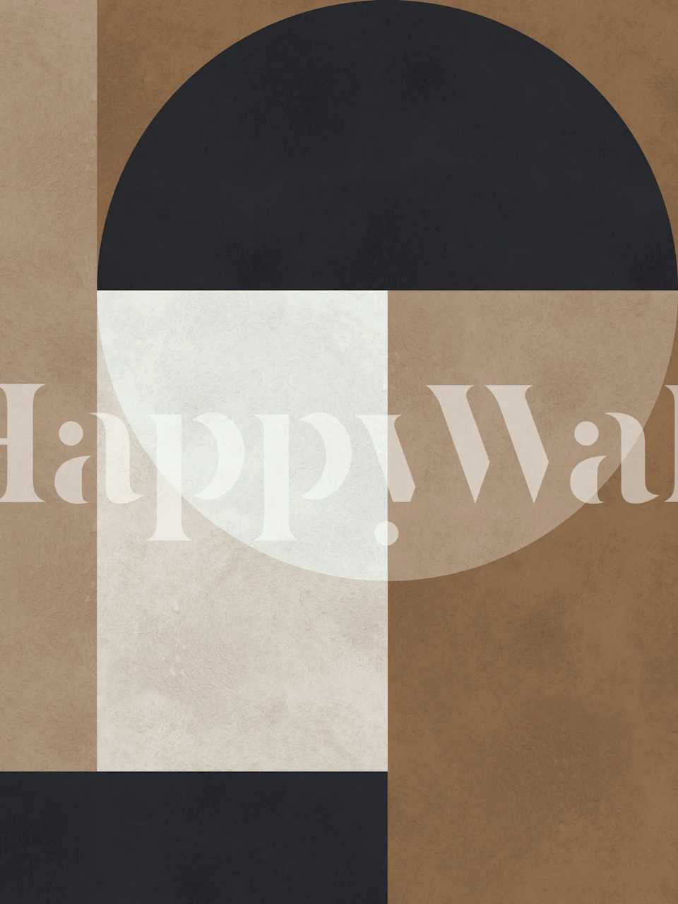 Modern art geometristen ympyröiden kanssa