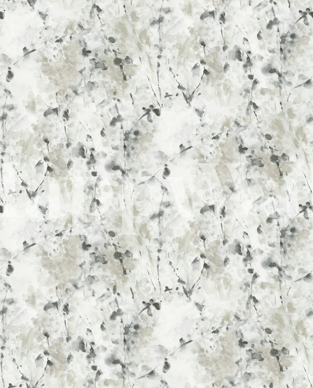 Interstice Textural Abstract Floral design della carta da parati