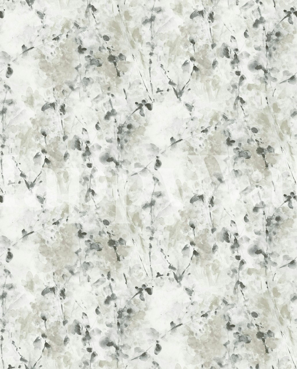 Interstice Textural Abstract Floral σχέδιο ταπετσαρίας