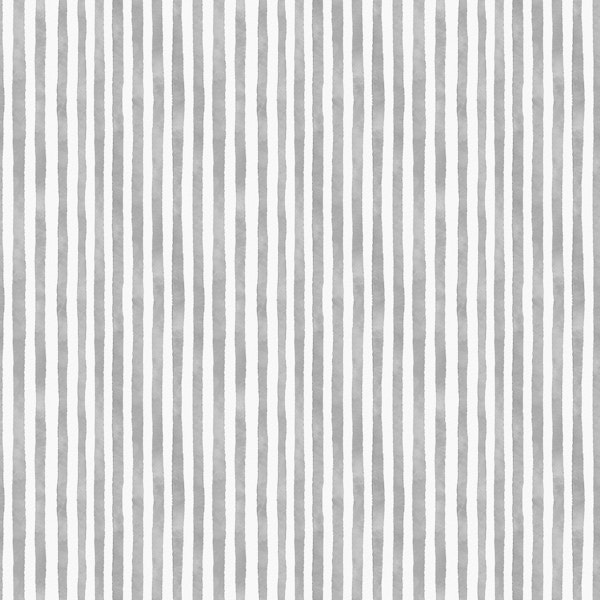 Watercolor Fine Stripes - Grey