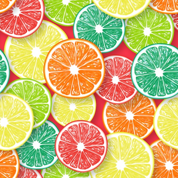 Citrus fruit slices