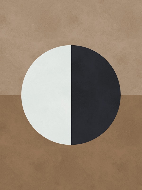 Modern art with circles 9