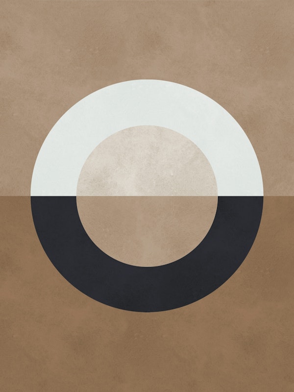 Modern art with circles 10