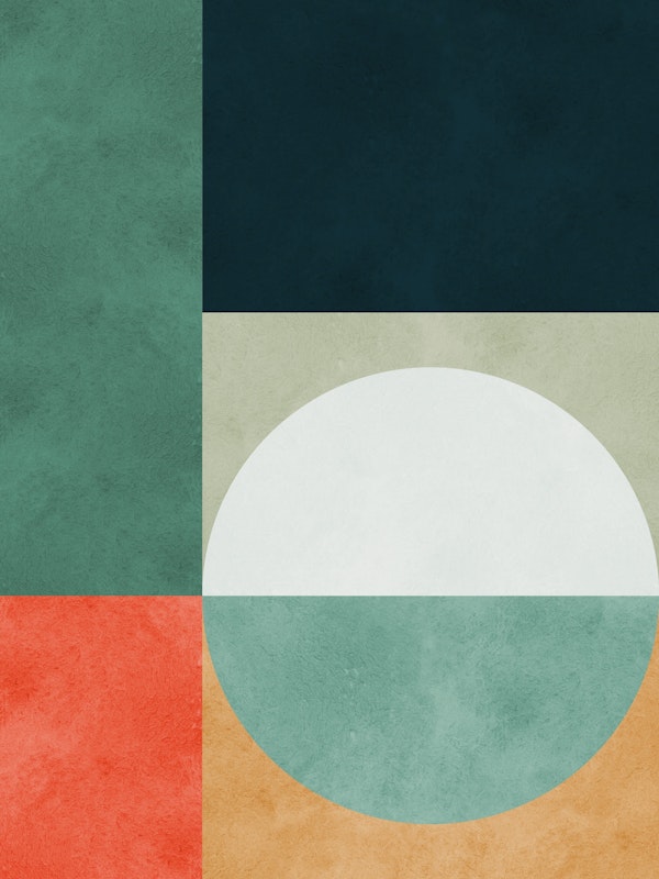 Modern art with circles 12