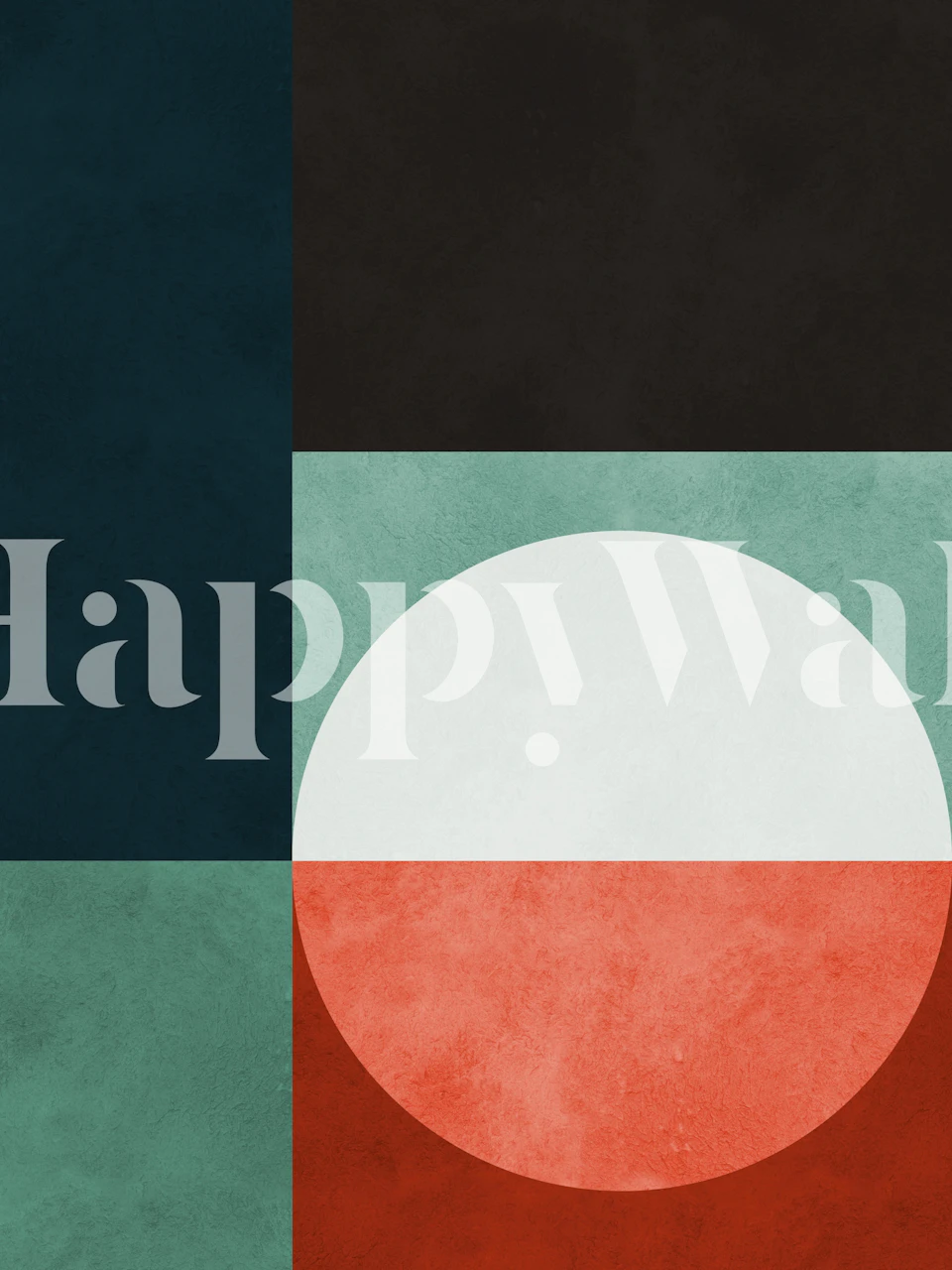 Modern art ympyrädesignillä