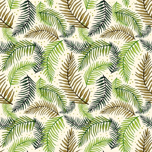 Sunny Tropical leaves