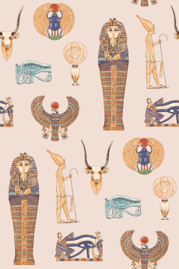 Tutankhamun - Egypt Pattern